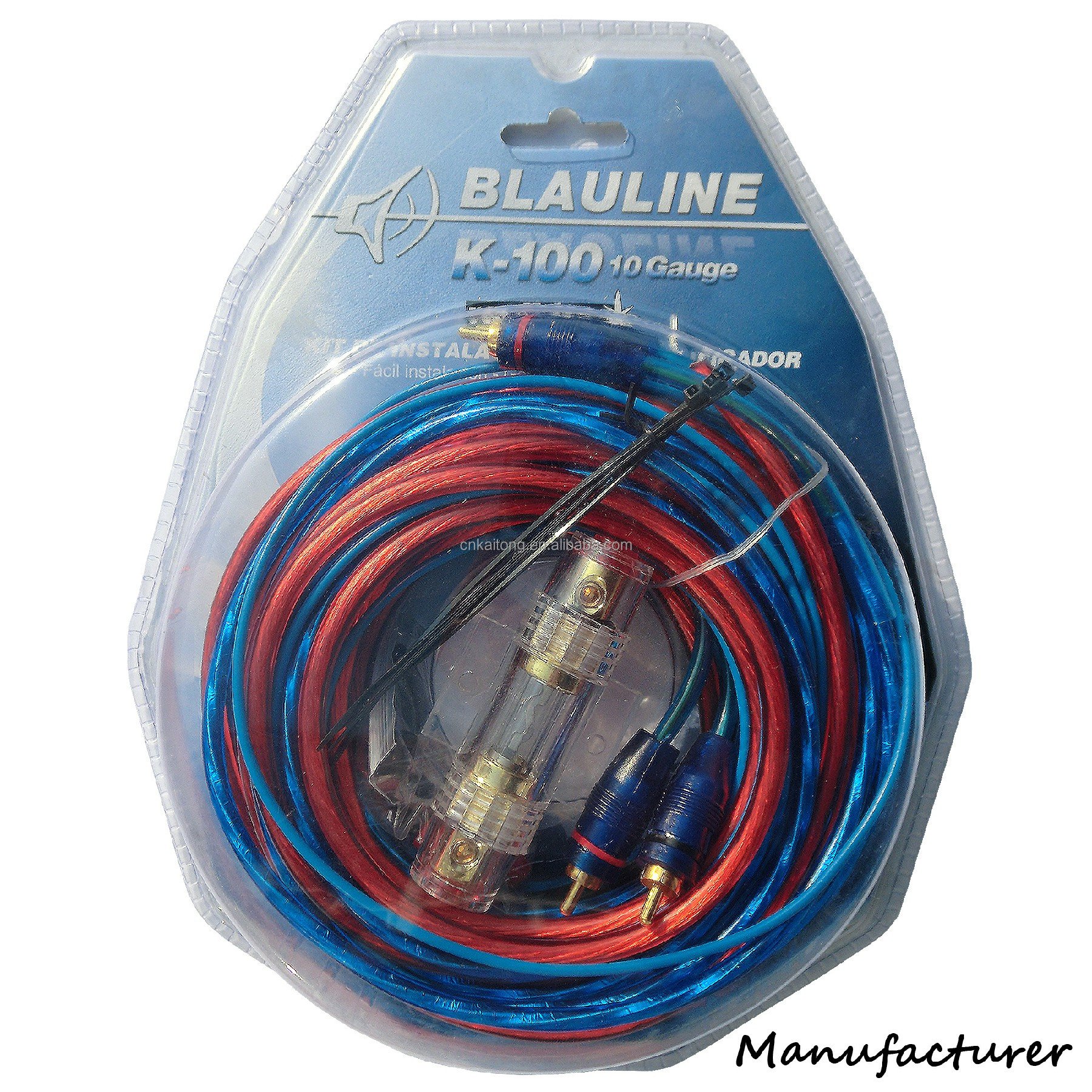 Professional Audio Power Battery Cable for Car Speaker Subwoofer Amplifier Audio Wire Car Audio Cable 8 Gauge Amp Wiring Kits